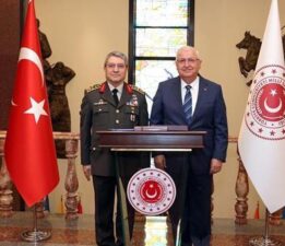 Milli Savunma Bakanı Güler, Genelkurmay Başkanı Bayraktaroğlu’nu kabul etti