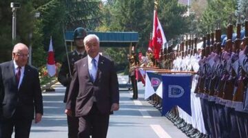 Milli Savunma Bakanı Güler, Japonya Savunma Bakanı Nakatani ile görüştü