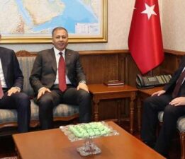 MİT Başkanı Kalın, İçişleri Bakanı Yerlikaya ve Milli Savunma Bakanı Güler görüştü