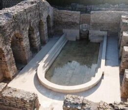 Muğla’da Roma hamamında 1900 yıl sonra yeniden su aktı
