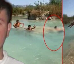 Ölüme balıklama atladı! Her şey arkadaşlarının gözü önünde yaşandı