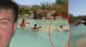 Ölüme balıklama atladı! Her şey arkadaşlarının gözü önünde yaşandı