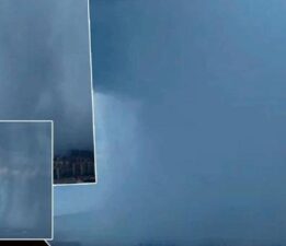 Pilotun görüntülediği doğa olayı hem şaşırttı, hem hayran bıraktı