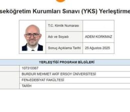 Rektörlüğünü yaptığı üniversitenin öğrencisi oldu: Mezun olmayı hedefliyorum