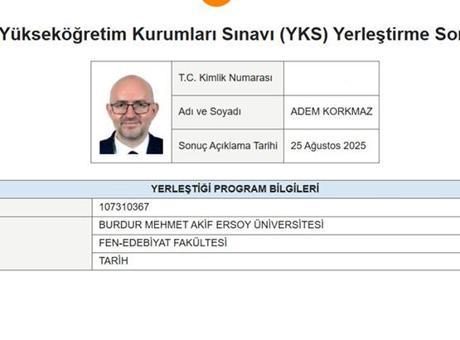 Rektörlüğünü yaptığı üniversitenin öğrencisi oldu: Mezun olmayı hedefliyorum