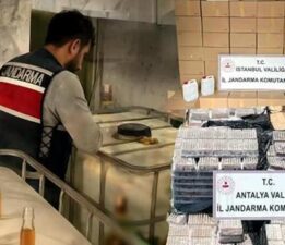 Sahte içki operasyonlarında 121 şüpheli yakalandı