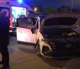 Samsun’da düğün konvoyunda kaza: Gelin hastaneye kaldırıldı