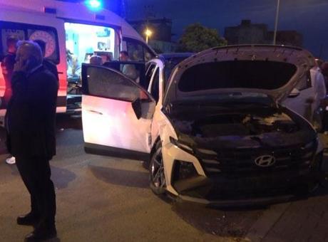 Samsun’da düğün konvoyunda kaza: Gelin hastaneye kaldırıldı