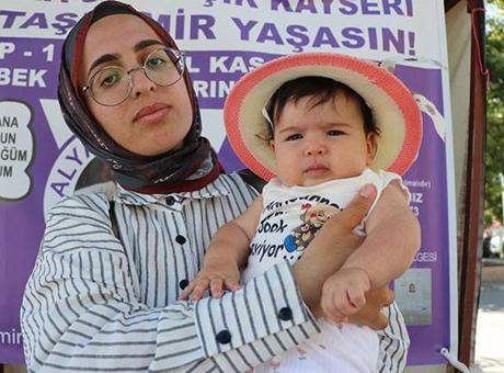 SMA’lı Alya’nın annesi: Bebeğimi yaşatmak istiyorum