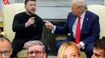 SON DAKİKA: BEYAZ SARAY’DA TARİHİ ZİRVE! TRUMP’IN ZELENSKİY VE AVRUPA LİDERLERİYLE KRİTİK GÖRÜŞMESİ