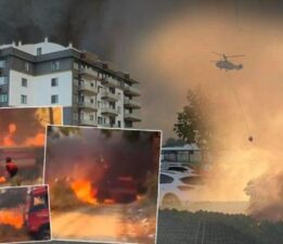 SON DAKİKA ÇANAKKALE YANGIN HABERLERİ: Alevler hastaneye yaklaştı! İşte son durum