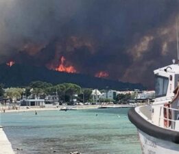 SON DAKİKA ÇANAKKALE YANGINI: Güzelyalı mahallesi küle döndü…Korkunç görüntüler geliyor