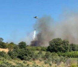 Son dakika… Çanakkale’de orman yangını! Havadan ve karadan müdahale başladı