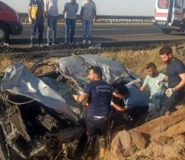 Son dakika… Şanlıurfa’da feci kaza! 2 ölü, 3 yaralı