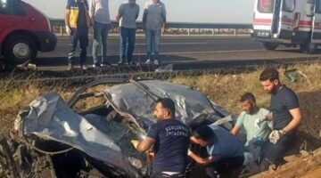 Son dakika… Şanlıurfa’da feci kaza! 2 ölü, 3 yaralı
