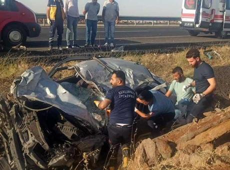 Son dakika… Şanlıurfa’da feci kaza! 2 ölü, 3 yaralı