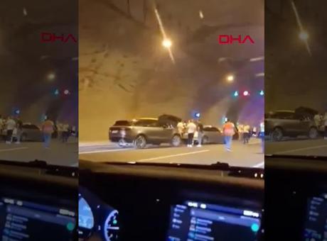 SON DAKİKA! Sultangazi’de Cebeci Tüneli’nde zincirleme kaza