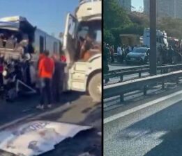 TEM Otoyolu’nda kaza, trafik durdu! Ölü ve yaralılar var