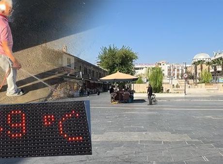 Termometre 49 dereceyi gösterdi! Kentte adeta hayat durdu, sokaklar boşaldı