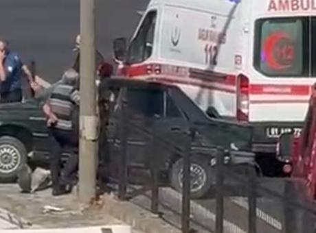 TIR ve otomobil çarpıştı: 7 yaralı