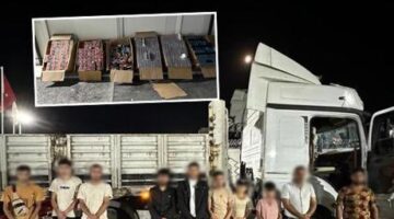TIR’dan çıkanlara polis bile şaşırdı! Kıskıvrak yakalandılar