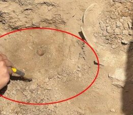 Toprağın altında görüldü, şaşkına çevirdi: Aşağılara indikçe veriler gelecek