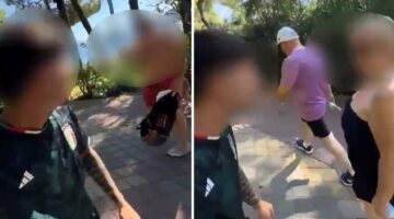 “Turistlere takılıyorum” paylaşımı emniyette bitti