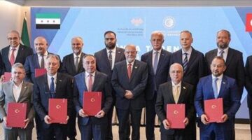 Türkiye-Suriye yuvarlak masa toplantısı kapsamında imza töreni yapıldı