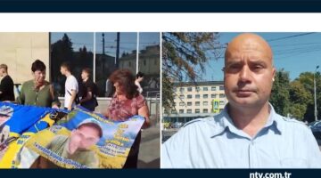 Ukrayna’da kayıp yakınları eylemde