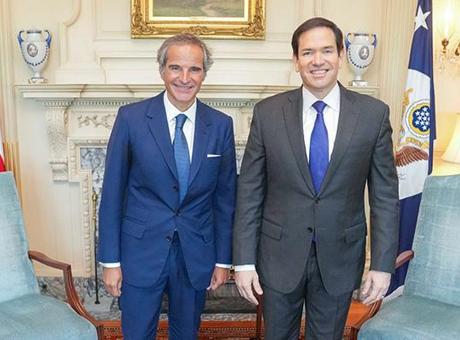 Washington’da nükleer diplomasisi: Rubio, UAEA Başkanı Grossi ile görüştü!