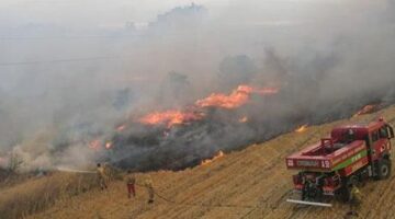 Yangınların yüzde 57’si orman dışı alanlarda başladı