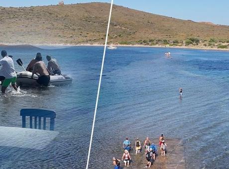 Yer: Balıkesir! Yürüyerek gidilen adada büyük trajedi