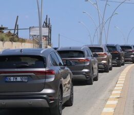 Yer: Çankırı! Türkiye’nin en uzun Togg konvoyu gerçekleştirildi
