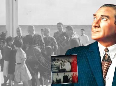 Yer: Florya Deniz Köşkü… Atatürk’ün bu görüntüleri ilk kez yayınlandı