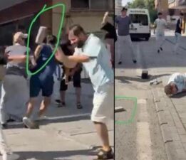 Yer: Kayseri… Sokakta kavga ettiler, bir kişiyi taşla bayıltıldı