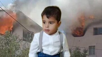 Yürek yakan olay! Alevlerin içinden kurtarılan Asaf’tan acı haber