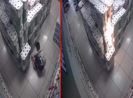 10 yaşında, 2 yangın çıkardı! Marketi yakan çocuk hakkında flaş karar