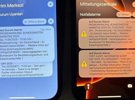 30 yıl sonra bir ilk: Tüm telefonlar aynı anda çaldı, dikkat çeken mesaj geldi!