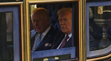 ABD Başkanı Trump’ın İngiltere temasları sürüyor! Kral Charles ile bir araya geldi