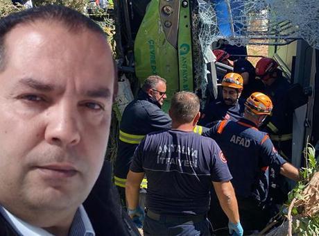 Antalya’da dehşet! Halk otobüsü direksiyon başında fenalaşan şoförün kontrolünden çıktı