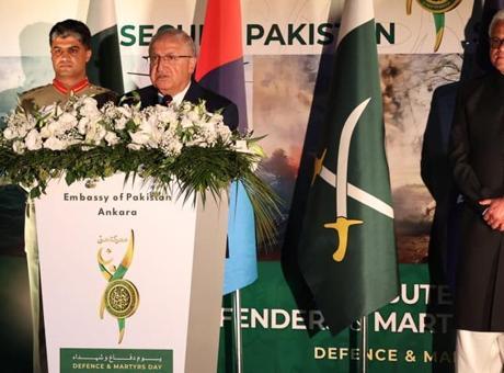 Bakan Güler, Pakistan Savunma Günü resepsiyonunda katıldı
