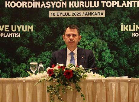 Bakan Kurum: İklim krizi Türkiye için apaçık yakın bir tehdit demektir