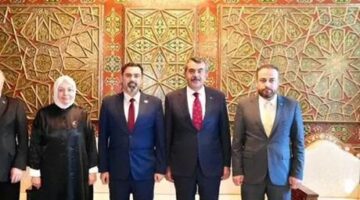 Bakan Tekin, Şam’da Suriyeli mevkidaşlarıyla bir araya geldi