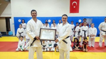 Başsavcı karatede siyah kuşak aldı
