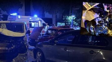 Burdur’da feci kaza! 3 araç birbirine girdi: 1 ölü, 4 yaralı