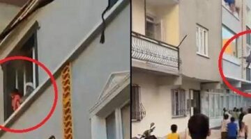 Bursa’da can pazarı: Yangından kaçmak için 3. kattan atladılar