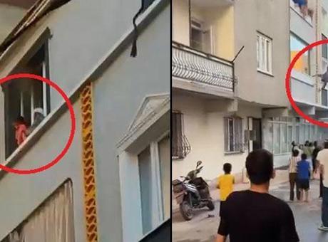 Bursa’da can pazarı: Yangından kaçmak için 3. kattan atladılar
