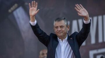 CHP Genel Başkanı Özel partisinin Ankara’daki mitinginde konuştu