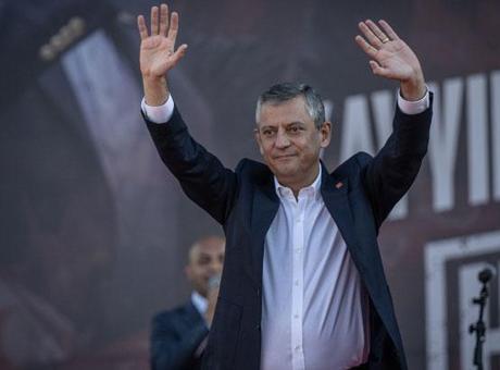 CHP Genel Başkanı Özel partisinin Ankara’daki mitinginde konuştu
