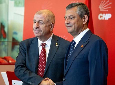 CHP Genel Başkanı Özel, Zafer Partisi Genel Başkanı Özdağ ile görüştü